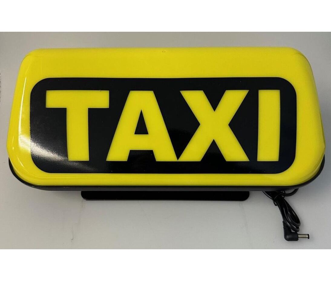 Taxileuchte mit Magnethalter aerodynamisch 355x153x312mm inkl. Anschlusskabel