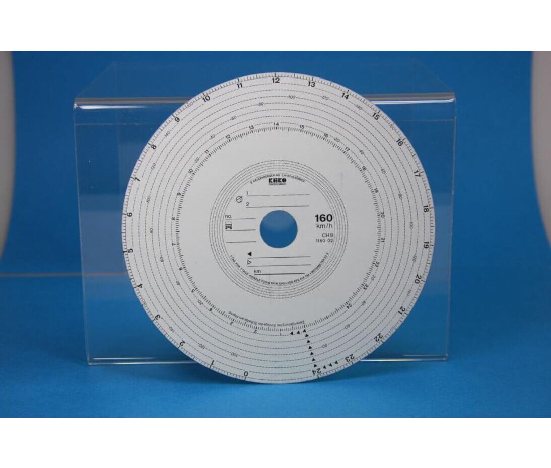 Diagrammscheiben CH 160 Km 1/7 Tag Fahrtschreiber MM,VDO, Kienzle