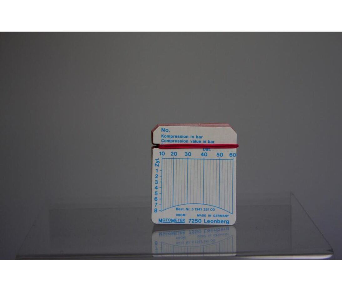 Diagrammblätter MotoMeter Kompressionsdruckschreiber DM 60