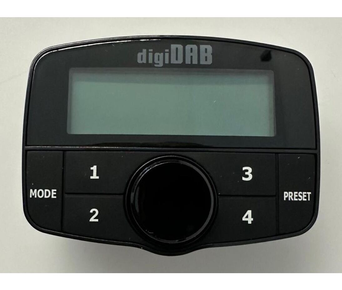 digiDAB DAB+ Empfänger "ZÜRICH" PRO 4 Senderspeicher, BT, 5V/12V (VPE32)