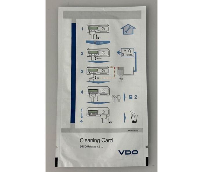 Reinigungskarte für DTCO