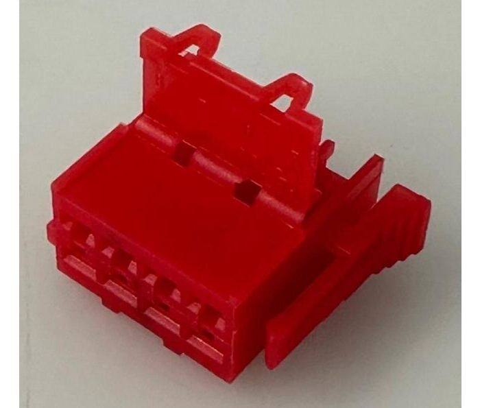 Steckergehäuse C (rot) Anschluss FS 8-Polig