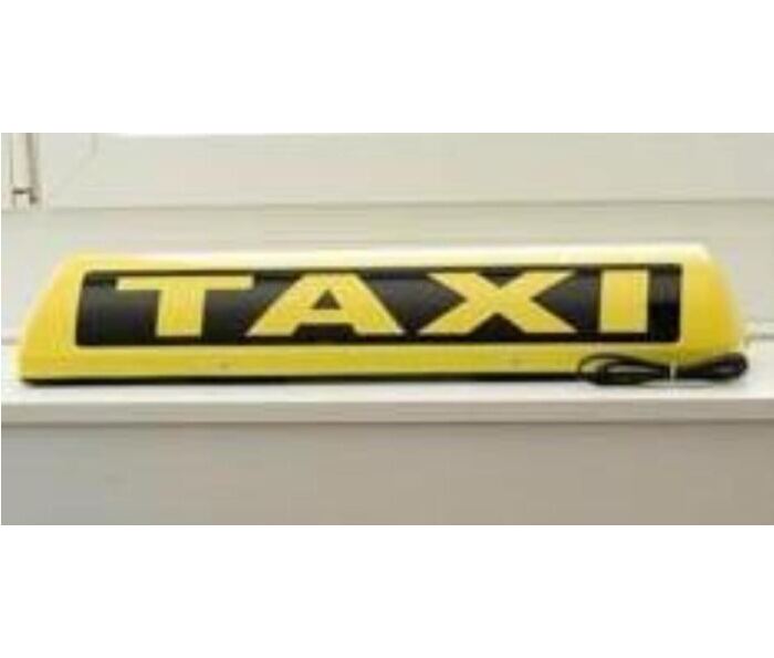 Taxileuchte mit Magnethalter aerodynamisch 670x130x110mm inkl. Anschlusskabel