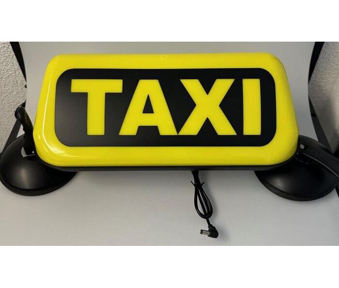 Taxileuchte mit Saugnapf aerodynamisch 355x153x312mm inkl. Anschlusskabel