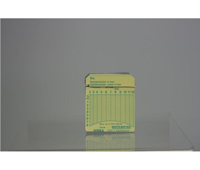 Diagrammblätter MotoMeter Kompressionsdruckschreiber VK 12