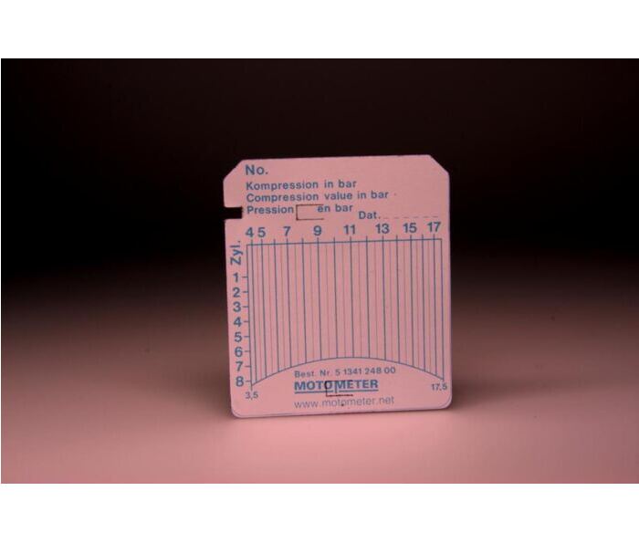 Diagrammblätter MotoMeter Kompressionsdruckschreiber VK 17,5