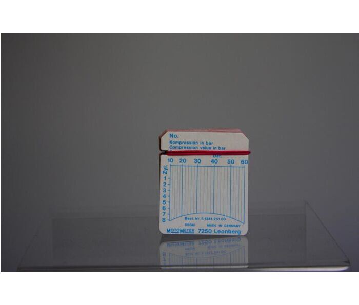 Diagrammblätter MotoMeter Kompressionsdruckschreiber DM 60